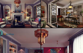 10 SAMPLE INTERIOR FROM 3DARCSHOP VOL 04