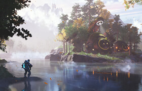 【正版】UE4虛幻引擎《奇幻游戲場景創造》全流程【進階技術課程】