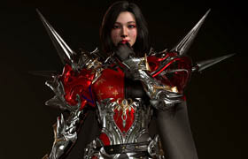 【正版】次世代角色《韓式女戰(zhàn)士》創(chuàng)建流程