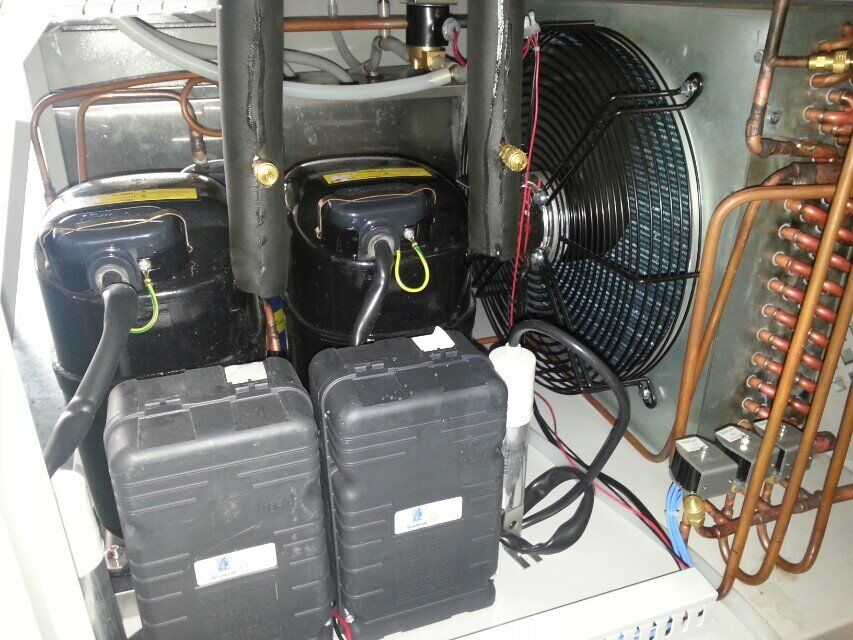 試驗箱部分內(nèi)部示意圖
