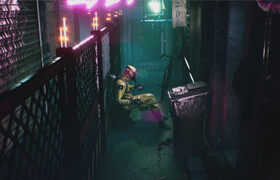 Motionarray - Neon City Alley Pack 874015 - Stock Motion Graphics - 視頻素材