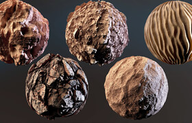 Artstation - Desert Themed Texture Pack 4k Textures Substance Mat - 材質
