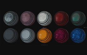 Artstation - High Quality Smart Material Pack 02 - 材質(zhì)