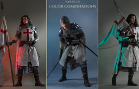 Artstation - Templar Photo Reference Pack 580 JPEGs - 參考照片