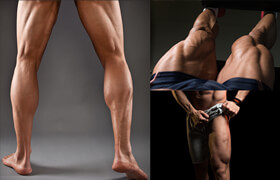 Cubebrush - Hector - Anatomy Vol 3 - Leg Of Man Details - 參考照片