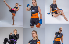 Artstation - Grafit studio - 950+ Female Fighter Reference Pictures - 參考照片