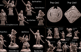 Loot Studios - Lair of Liars - 3D Print Models