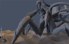 Domestika - ZBrush制作神奇生物的數(shù)字雕刻建模教程