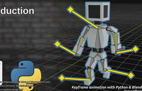 Udemy - 使用 Python 和 Blender的關(guān)鍵幀動(dòng)畫教程