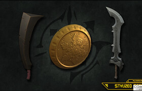 Artstation - (AIG) Alchemic Iron Games - Stylized Metal - Smart Materials - 材質