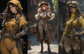 ArtStation - 281 4K Steampunk Reference Pack Vol.02 by ConceptWithMe - 參考照片