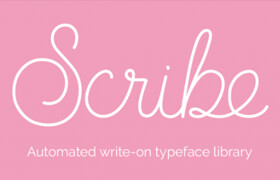 Scribe - After effects 字體動畫插件