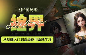 【正版】【大師】SD&Comfyui AI繪圖秘籍《繪界》從基礎入門到高級應用系統(tǒng)學習