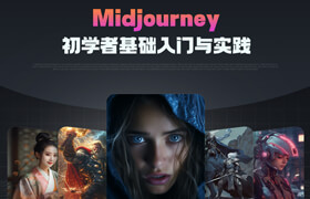 【正版】Midjourney 初學者基礎入門與實踐【攝影、繪畫、平面應用入門、建筑及室內設計應用入門】