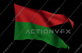 Actionvfx - Waving Flags (EXR)