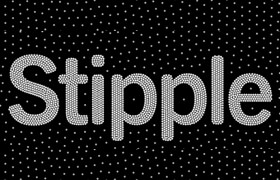 Stipple - After Effects 點(diǎn)畫效果出插件