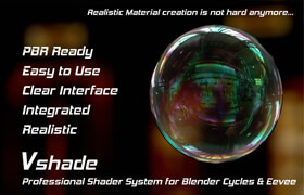 Vshade - Blender Cycles 和 Eevee 的專業著色器系統