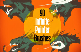 Gumroad - Cristian Iancu 90 Infinite Painter Brushes Infinite Painter
