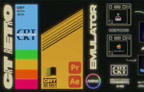 Animafx - CRT Retro for Premiere Pro and AE