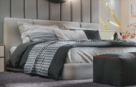 Udemy - Realistic Bedroom Rendering with Enscape 4.2