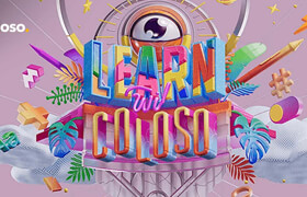 Coloso - Basics of Key Visual Design with Composition & Typography
