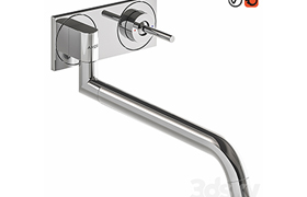 AXOR UNO Single lever kitchen mixer for concealed installati